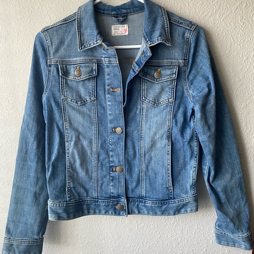 Crewcuts Girl's Denim  Jacket